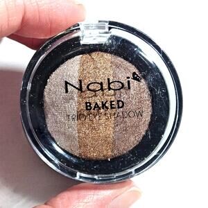 Nabi Baked Trio Eyeshadow Bronze ~ NEW